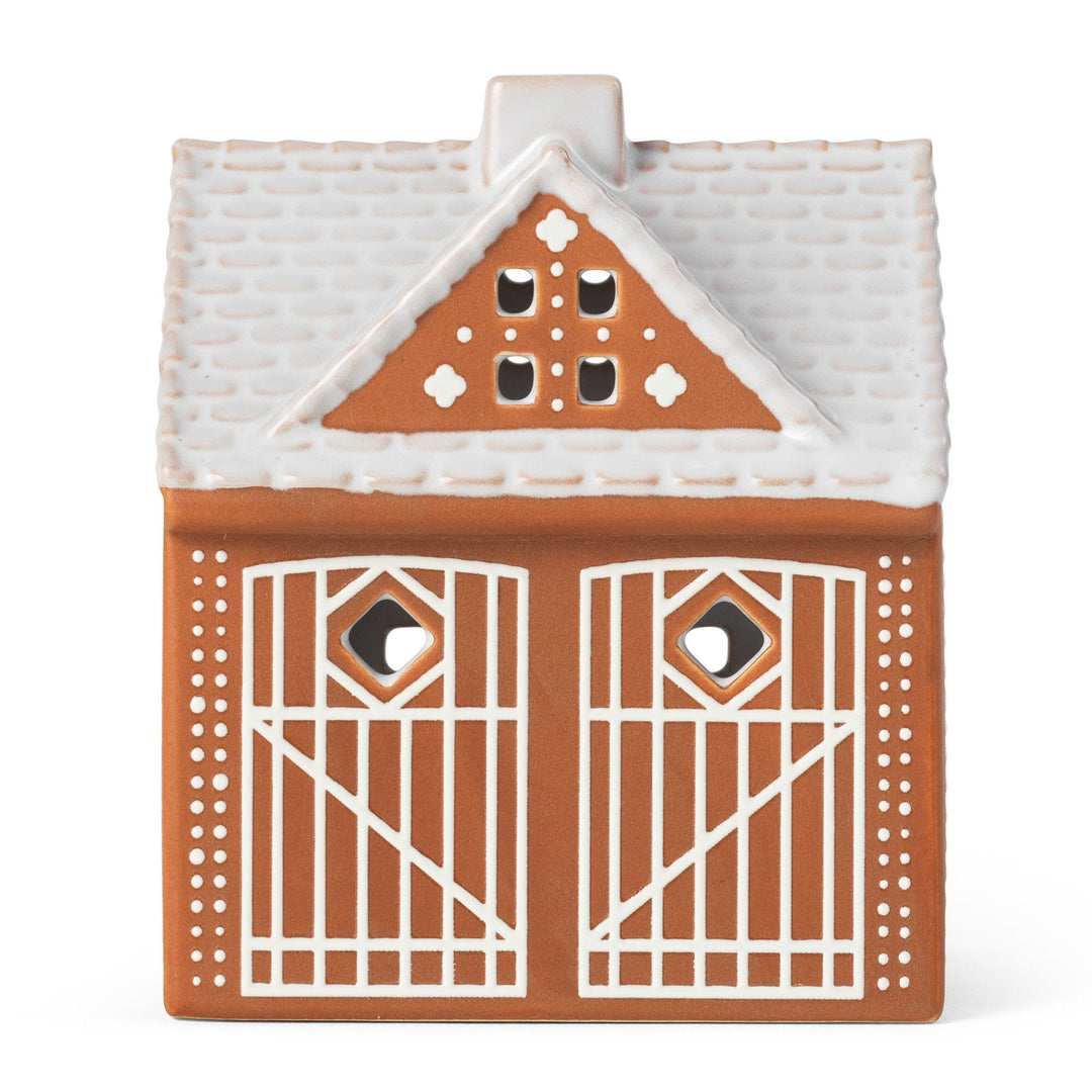 Kähler Kähler Gingerbread lyshus julestad 11,5 cm ❤ detaljebillede (Julepynt)