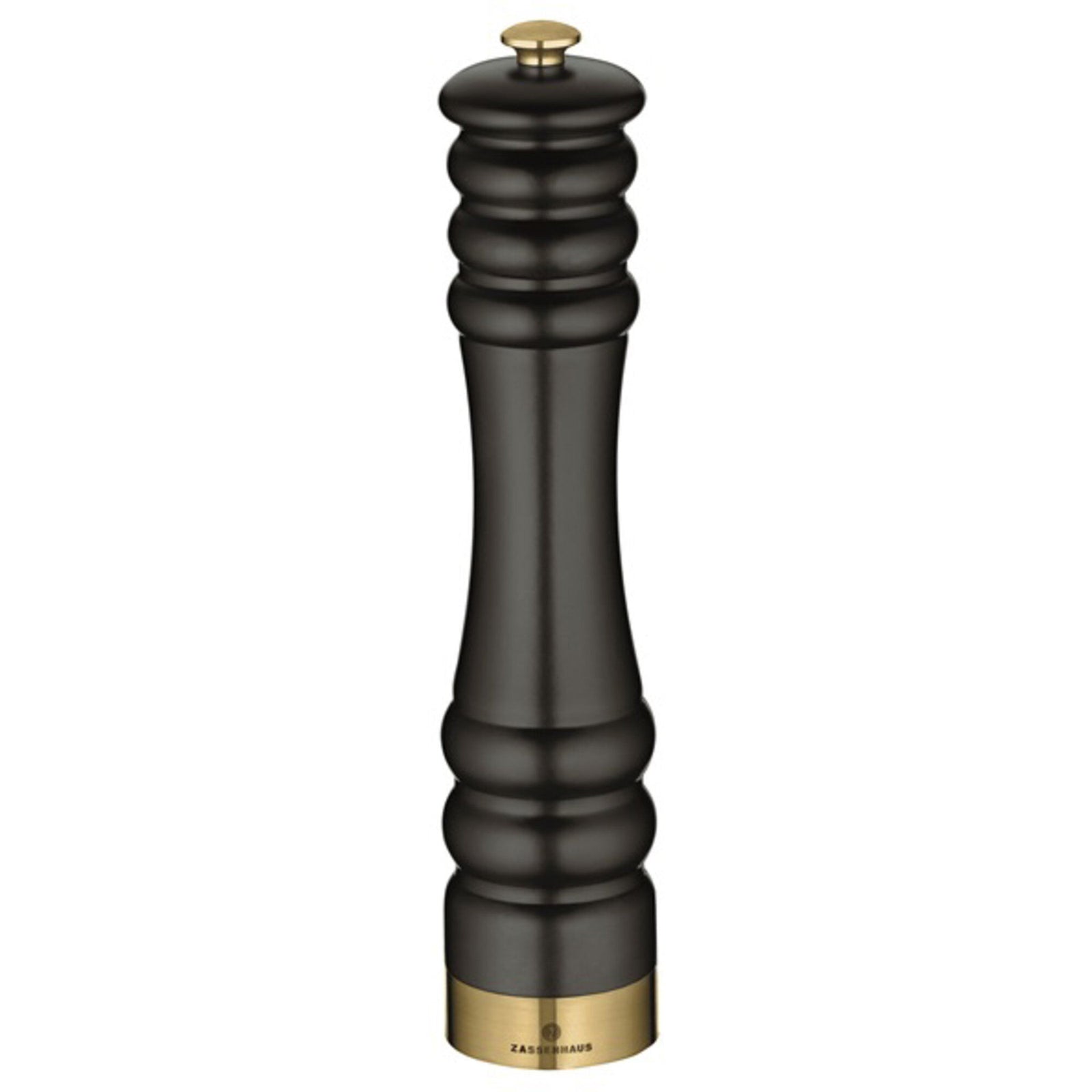 Zassenhaus Zassenhaus Salt-/Peberkværn Munchen Mat sort/guld 25 cm. – detaljebillede (Peberkværn)