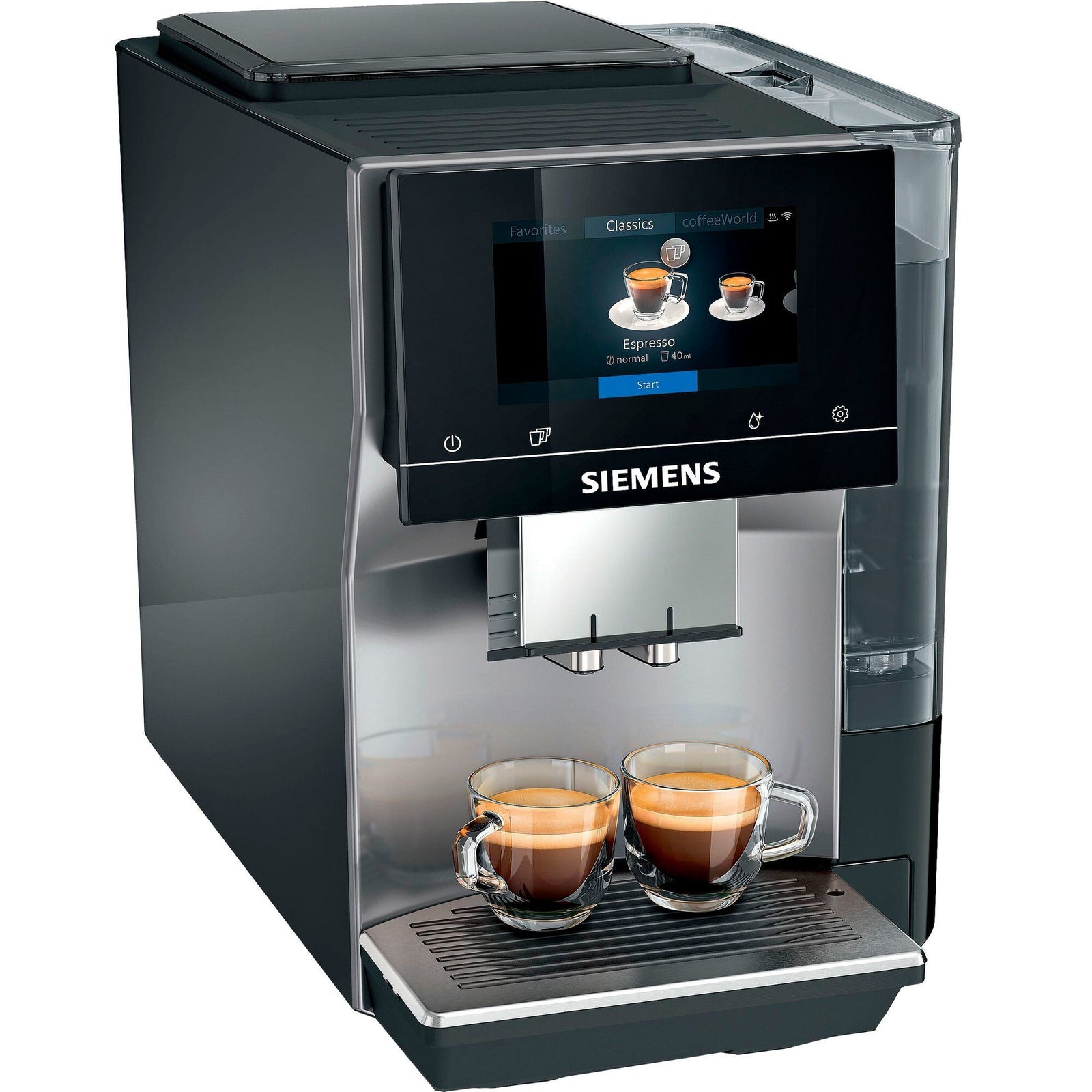 Siemens Siemens EQ700 Classic Morgendis helautomatisk kaffemaskine 2,4 liter – detaljebillede (Espressomaskiner)