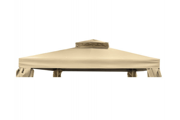 Produktbillede af Tag til Pedro Pavillon 3x3 meter Natur på tilbud i høj kvalitet