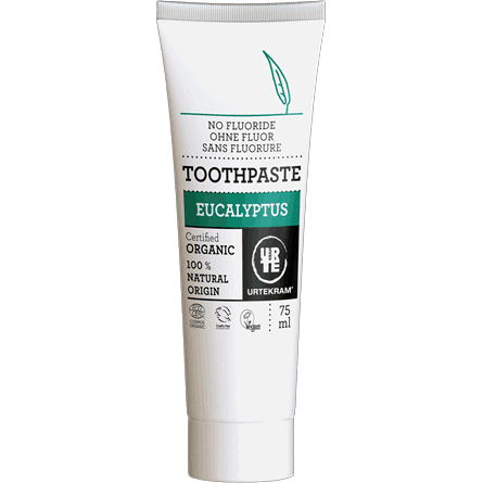 Produktbillede af Urtekram Eucalyptustandpasta 75 ml. på tilbud