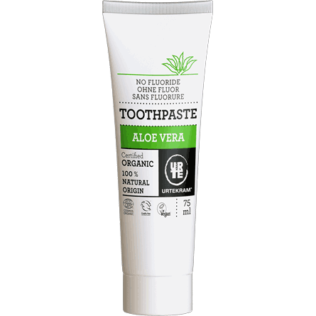 Produktbillede af Urtekram Tandpasta m. Aloe Vera 75 ml. på tilbud