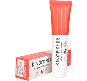 Produktbillede af Kingfisher Tandpasta Fennikel m. fluor 100ml. på tilbud