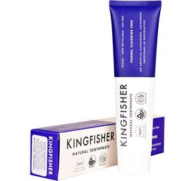 Produktbillede af Kingfisher Tandpasta Fennikel u. fluor 100ml. på tilbud