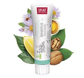 Produktbillede af Splat Tandpasta sensitive bio-active 100ml på tilbud i brug