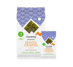 Se Clearspring Tang chips Gurkemeje Multi Ø 1 pk. ❤ Kæmpe udvalg i Blandet ❤ Hurtig levering: 1 - 2 Hverdage samt billig fragt - Varenummer: HG-12127 og barcode / Ean: '5021554002468 på lager - Udsalg på Brød, knækbrød m.m. Spar op til 65% - Over 454 kendte mærker på udsalg