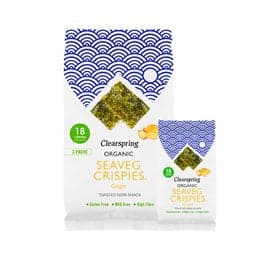 Se Clearspring Tang chips Ingefær Multipack Ø 1 pk. ❤ Kæmpe udvalg i Blandet ❤ Hurtig levering: 1 - 2 Hverdage samt billig fragt - Varenummer: HG-12125 og barcode / Ean: '5021554002482 på lager - Udsalg på Brød, knækbrød m.m. Spar op til 64% - Over 454 kendte mærker på udsalg