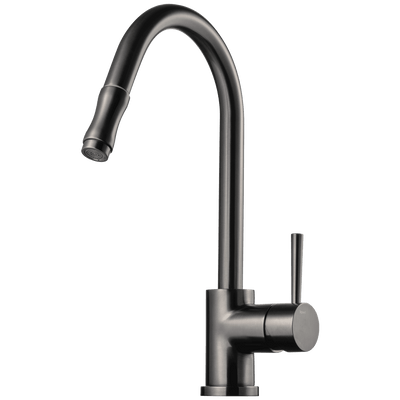Se Tapwell EVO185 køkkenarmatur med udtræk i brushed black chrome på tilbud! Billig fragt og hurtig levering (1-2 hverdage). Spar op til 58% på udsalg.