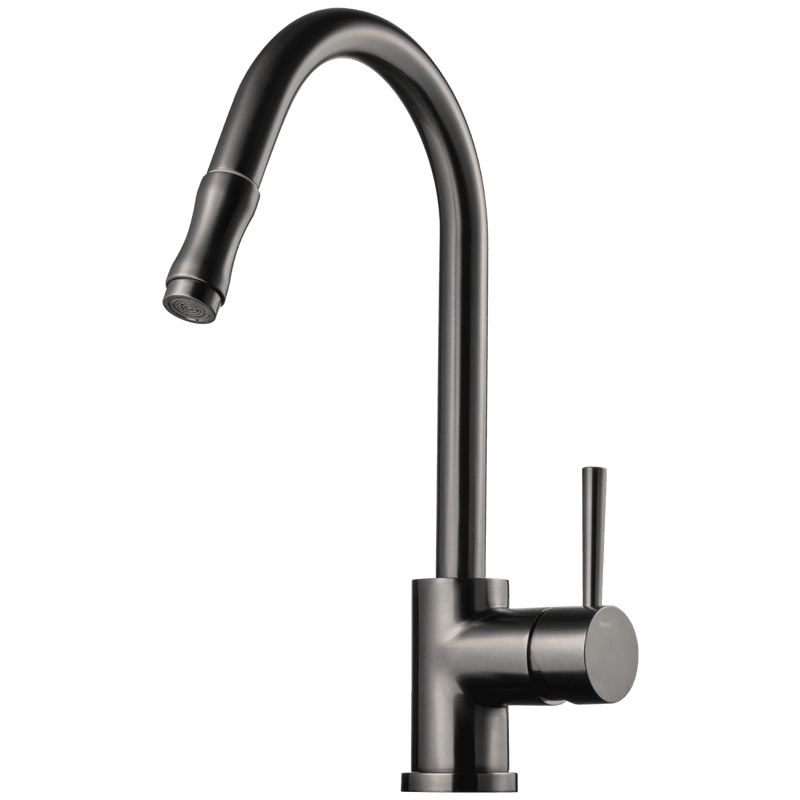 Se Tapwell EVO185 køkkenarmatur med udtræk i brushed black chrome på tilbud! Billig fragt og hurtig levering (1-2 hverdage). Spar op til 58% på udsalg.