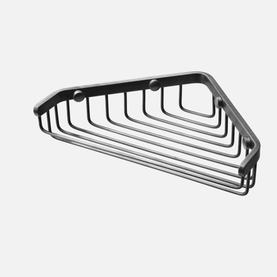 Se Tapwell TA156 hjørnetrådhylde - brushed black chrome på tilbud! Billig fragt & hurtig levering (1-2 hverdage). Udsalg på Tilbehør - Spar op til 62%!