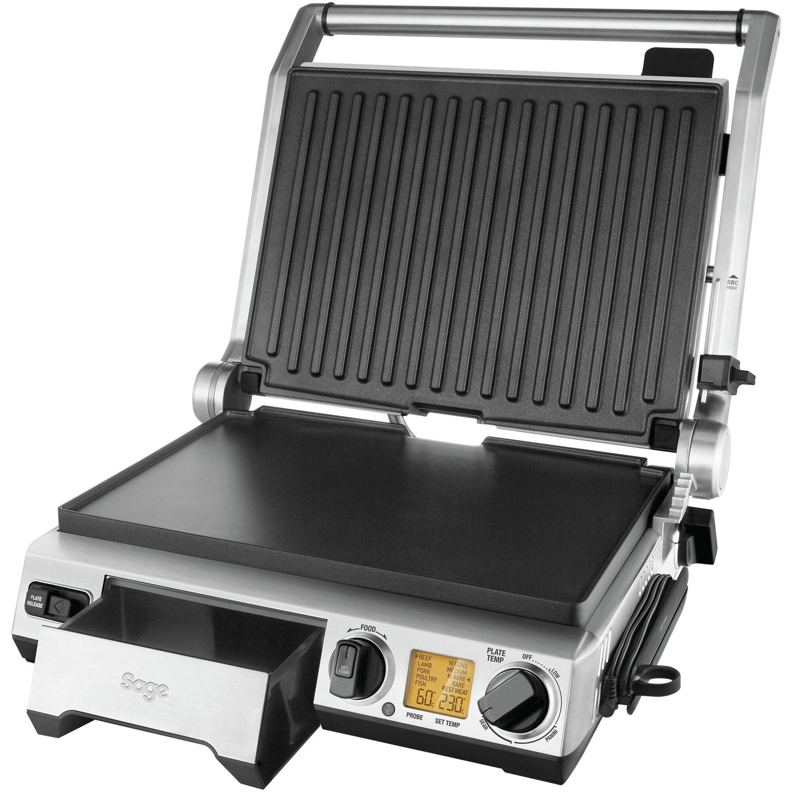 Sage Sage the Smart Grill Pro – frontbillede (Bordgrill)