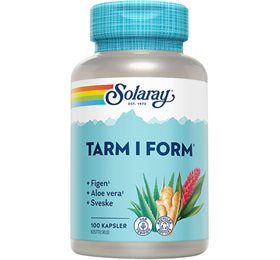 Produktbillede af Solaray Tarm i Form 100 kaps. på tilbud