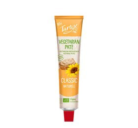 Detaljeret produktbillede af NatureSource Tartex Paté natural tube Ø 200g. på tilbud