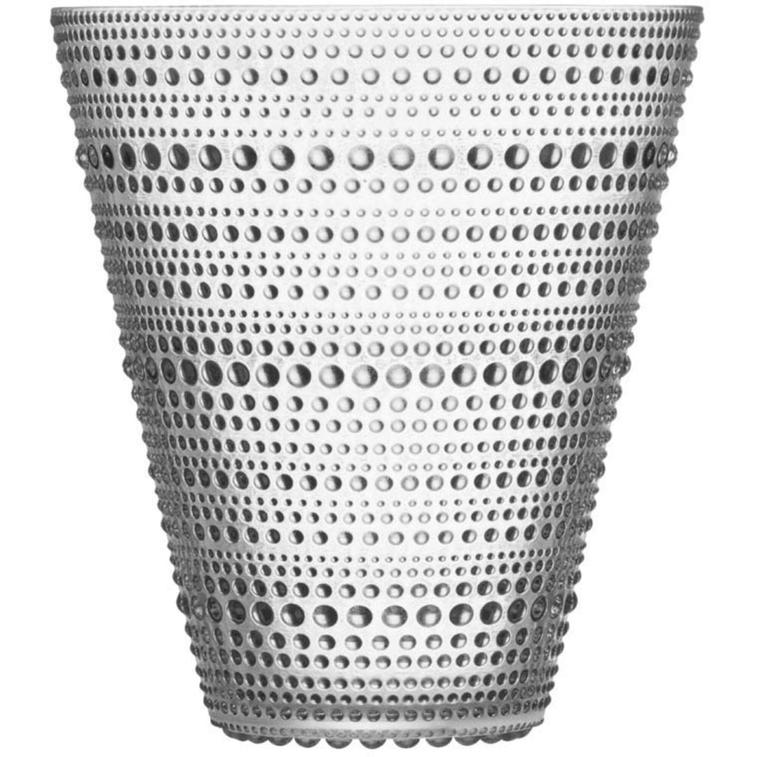 Iittala Iittala Kastehelmi vase, 15,4 cm., klar – close-up (Vase)