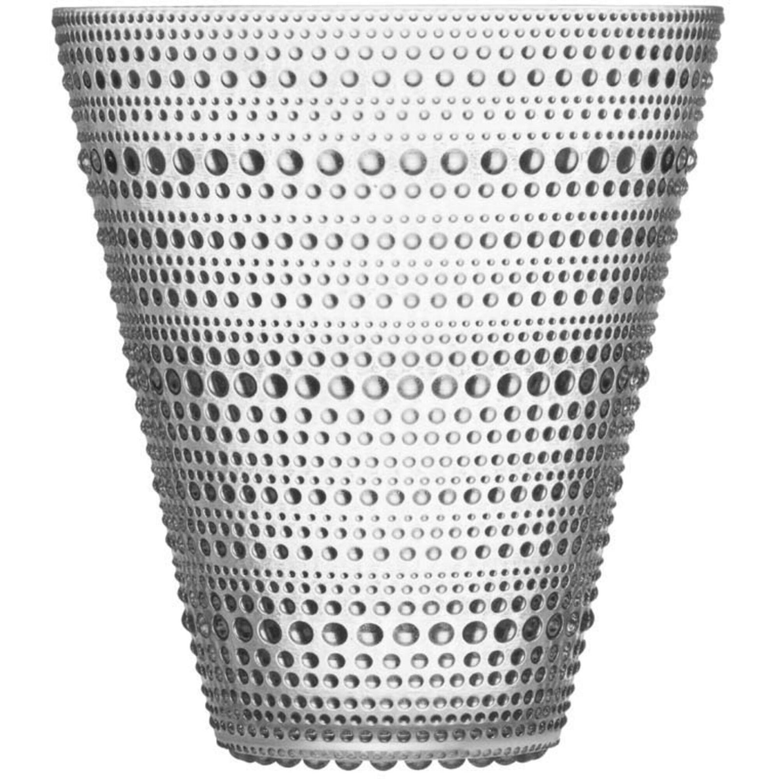 Iittala Iittala Kastehelmi vase, 15,4 cm., klar – close-up (Vase)