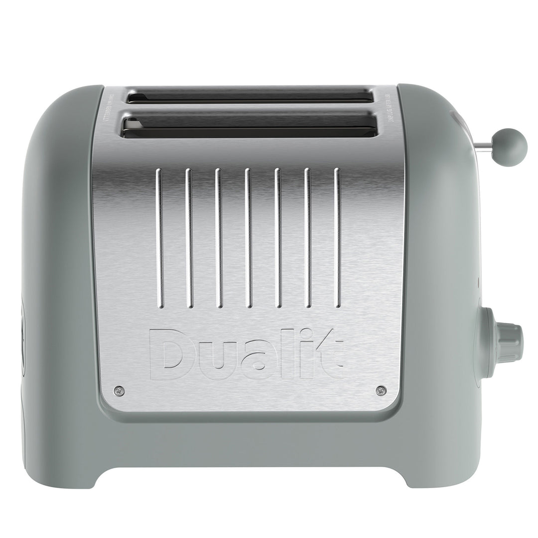 Dualit Dualit Lite Brødrister 2 skiver, sage ❤ frontbillede (Brødristere)