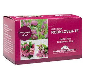 Detaljeret produktbillede af ND Rødkløver te Ø 20 breve på tilbud