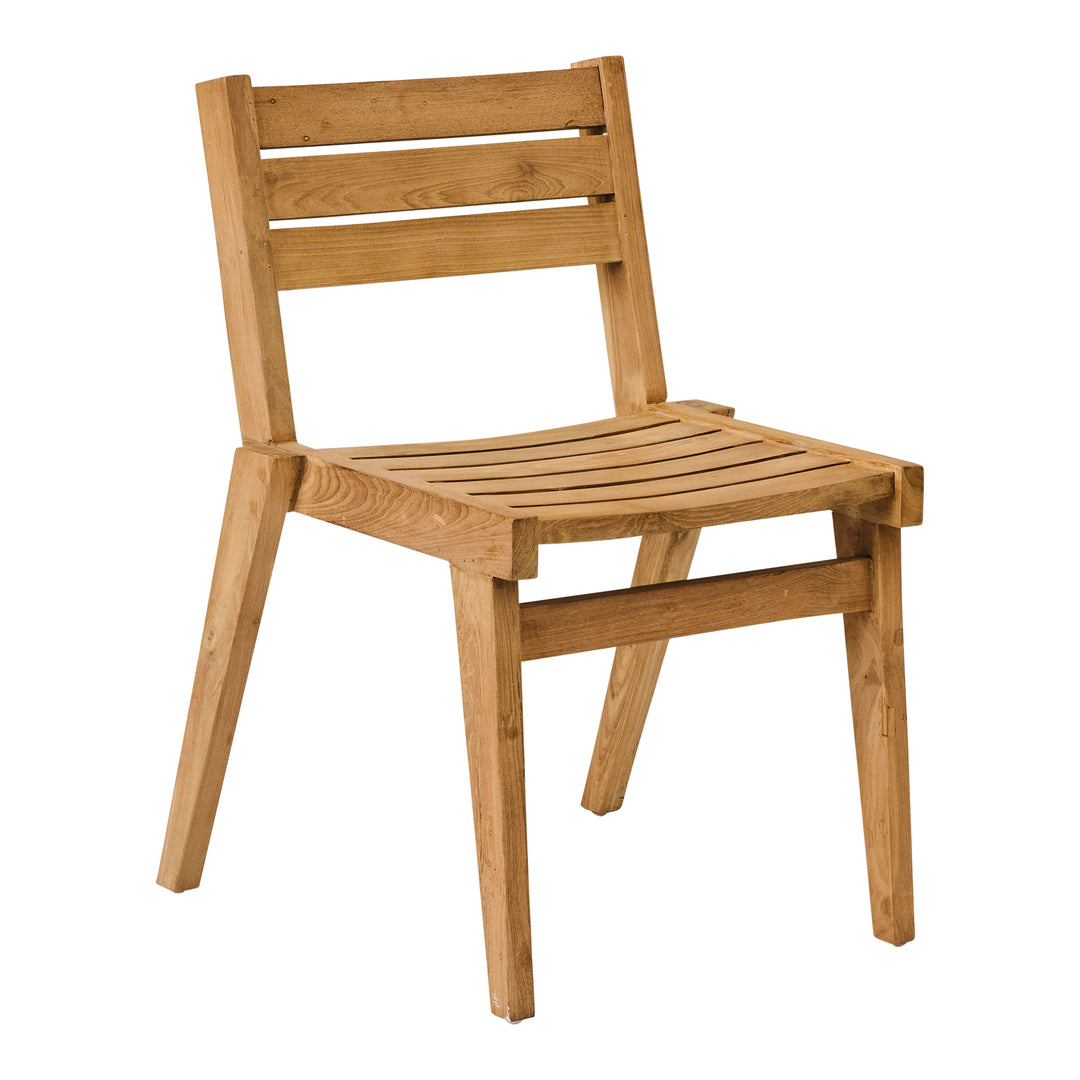 Produktbillede af TEAK HOME SPISEBORDSSTOL TEAK GENANVENDT INKL/HYNDE 80 i premium kvalitet