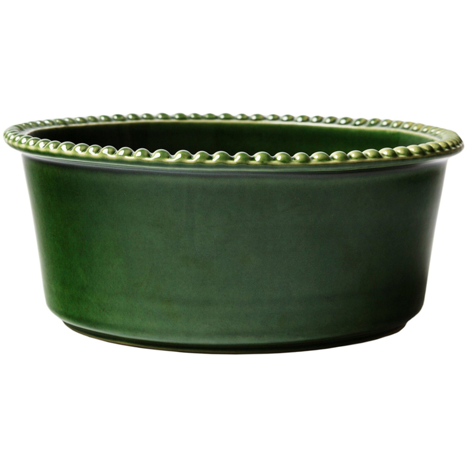 Potteryjo Potteryjo Daria serveringsskål, 23 cm, moss ❤ produktbillede (Skål)