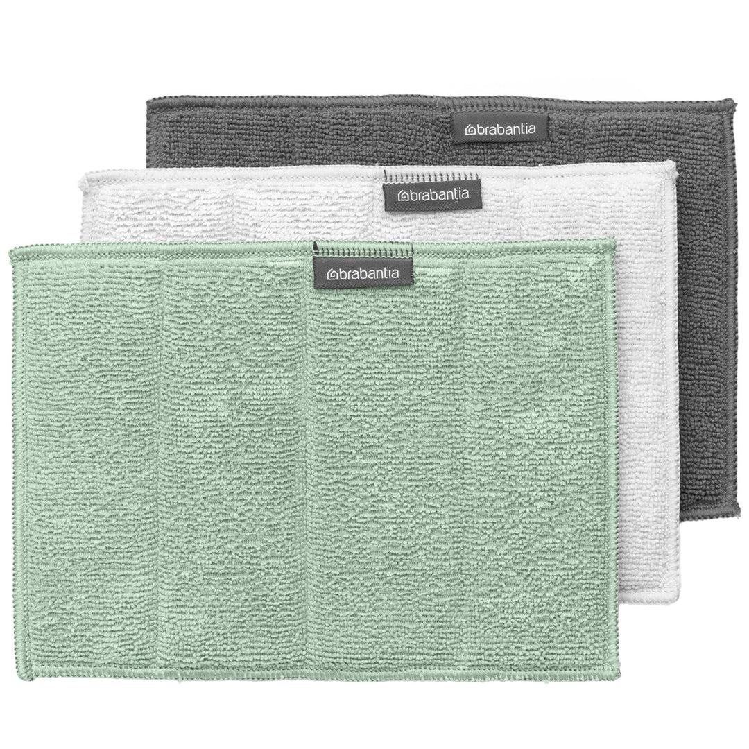 Brabantia Brabantia Rengøringssvampe mikrofiber, 3 stk. – frontbillede (Rengøring & Opvask)