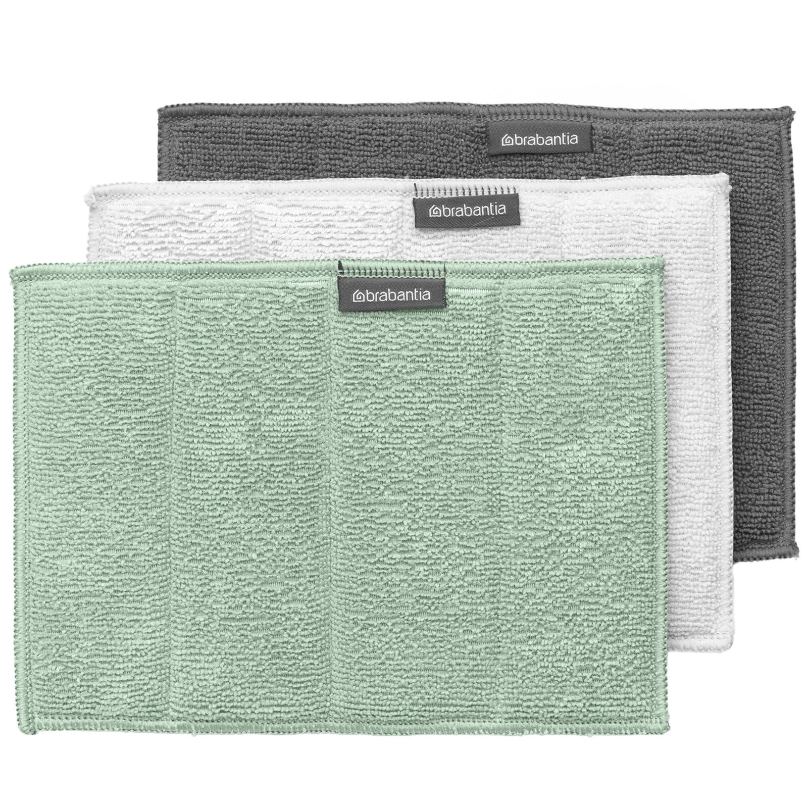 Brabantia Brabantia Rengøringssvampe mikrofiber, 3 stk. – frontbillede (Rengøring & Opvask)