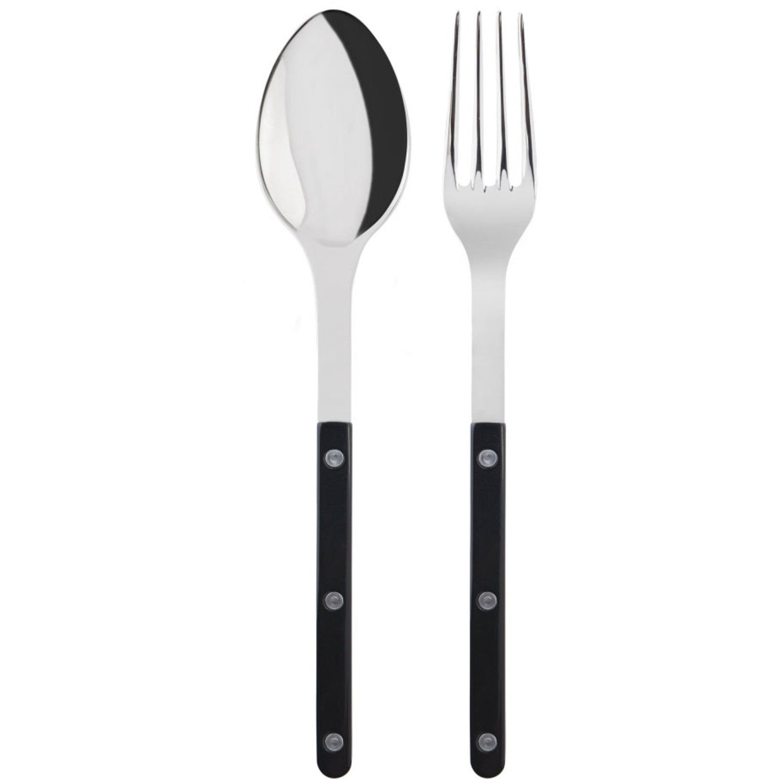 Sabre paris Sabre paris Bistrot Solid serveringssæt 2 dele, sort – produktvisning (Serveringsbestik)