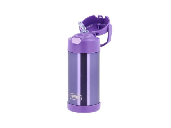 Produktbillede af Thermos Funtainer Drikkeflaske med sugerør 355 ml Violet i premium kvalitet
