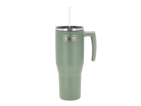 Produktbillede af Thermos Termokrus med hank 1,1 liter Grøn i premium kvalitet