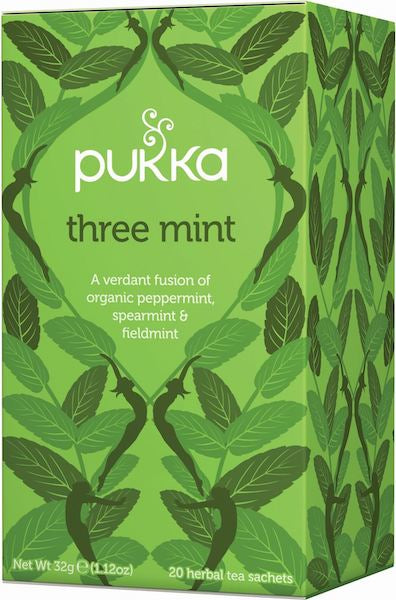 Produktbillede af Pukka Three Mint 20 br. på tilbud