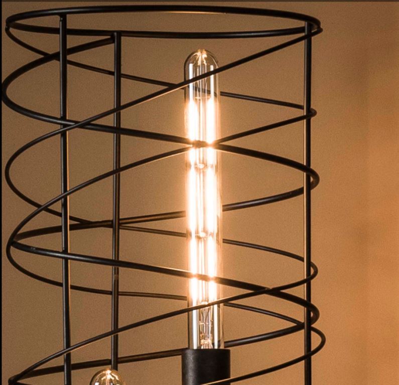 Produktbillede af Aflang LED pære i ravfarvet glas på tilbud i høj kvalitet