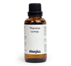 Stort online udvalg i Allergica Thymus comp. 50ml. ❤ Allergica ❤ Hurtig levering: 1 - 2 Hverdage og gratis fragt v/køb over 295 kr. GLS til pakkeshop ❤ Varenummer: HG-14743 og barcode / Ean: 5703157029249 på lager - Kæmpe udvalg i Sundhed - Over 300 kendte brands på udsalg