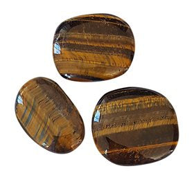 NatureSource Tigerøje (poleret) 1 stk.