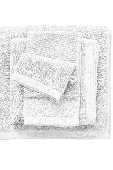 Produktbillede af Marc Ó Polo Timeless Håndklæder Hvid Vaskehandske på tilbud i høj kvalitet