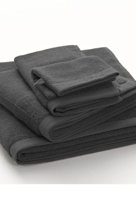 Produktbillede af Marc Ó Polo Timeless Håndklæder Antracitgrå Badehåndklæde 70x140 på tilbud i høj kvalitet
