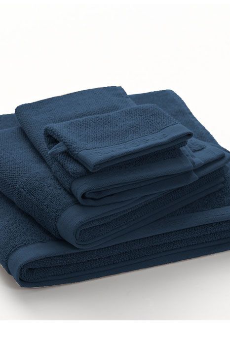 Produktbillede af Marc Ó Polo Timeless Håndklæder Navy Gæstehåndklæde 30x50 på tilbud i høj kvalitet