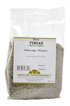 Stort online udvalg i Natur Drogeriet Timian Have 100 g. ❤ Natur Drogeriet ❤ Hurtig levering: 1 - 2 Hverdage og gratis fragt v/køb over 295 kr. GLS til pakkeshop ❤ Varenummer: HG-11289 og barcode / Ean: 5703137976426 på lager - Kæmpe udvalg i nd A/S - Over 454 design brands på udsalg