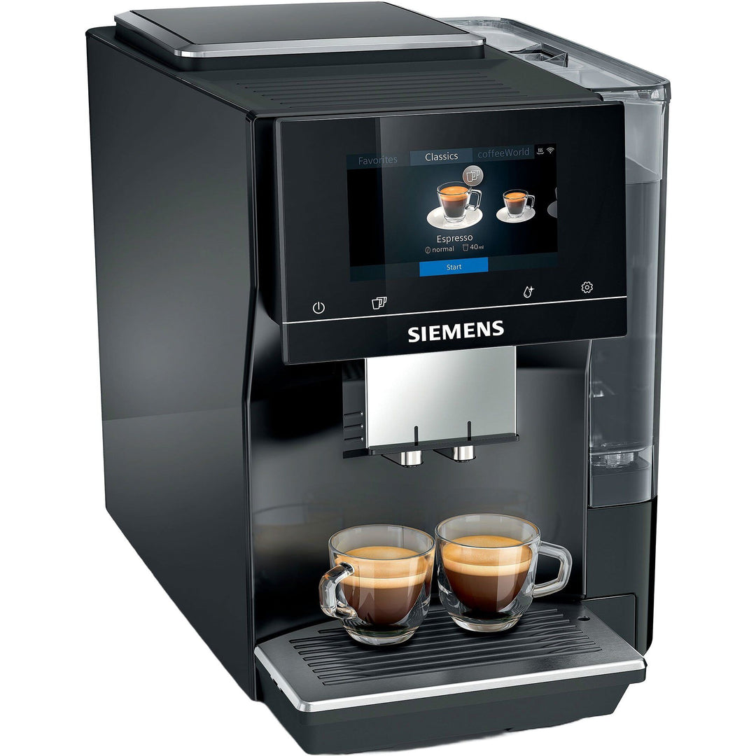 Siemens Siemens EQ700 Classic kaffemaskine, pianosort ❤ produktfoto (Espressomaskiner)