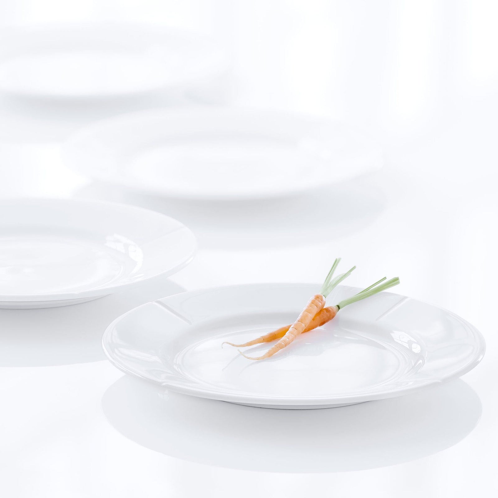 Rosendahl Rosendahl Grand Cru tallerken hvid Ø23 cm. 4 stk. – produktvisning (Morgenmadstallerken)