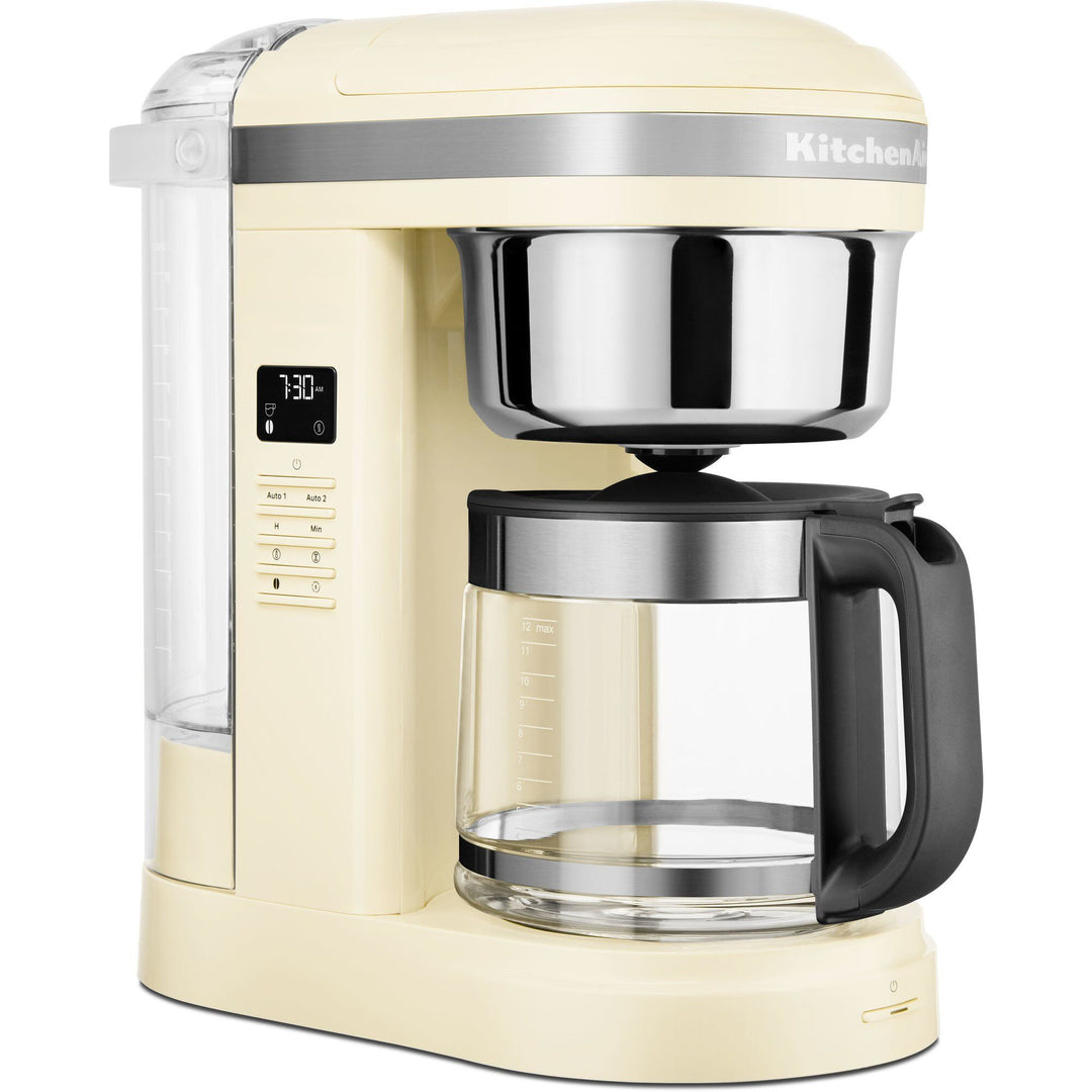 Kitchenaid Kitchenaid 5KCM1209EAC kaffemaskine, Almond Cream – vinkelbillede (Kaffemaskiner)