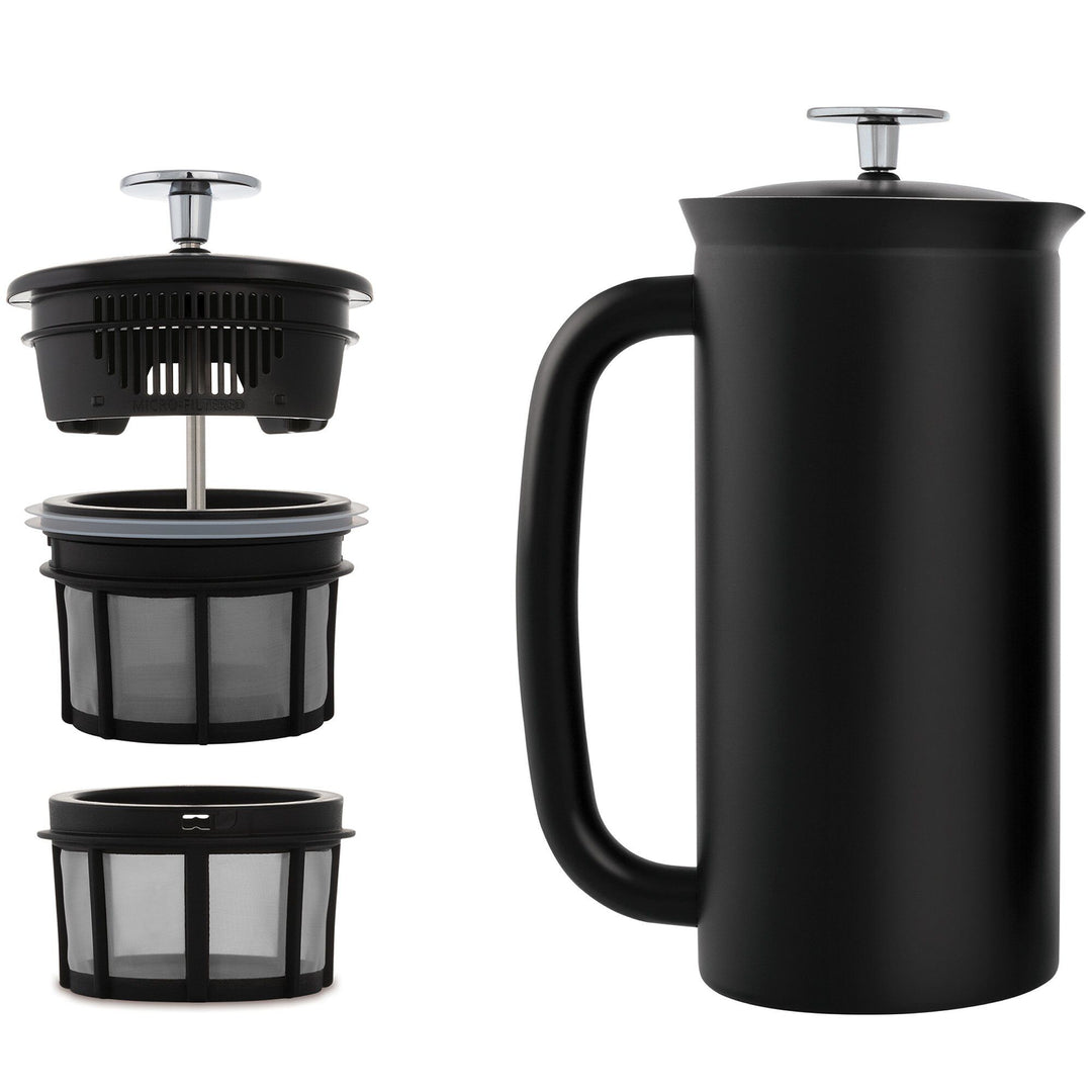 Espro Espro P7 Stempelkande Sort Stål 55 cl. ❤ produktbillede i kategorien Stempelkande
