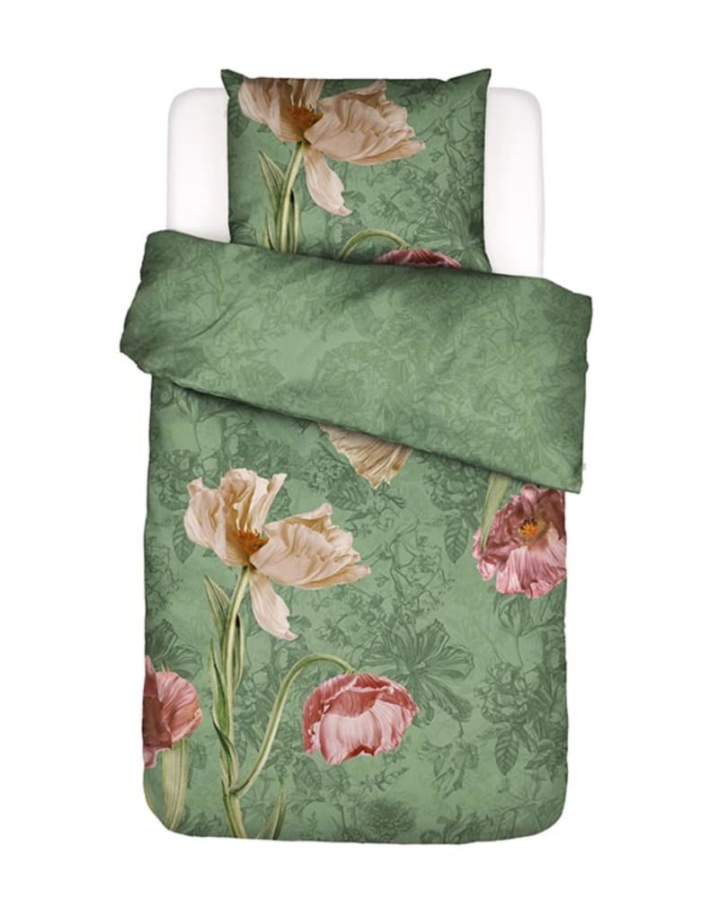 Produktbillede af Essenza Annabel Basil-140 x 220 cm & 1 stk. pude 60 x 63 cm på tilbud i høj kvalitet