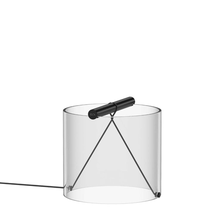 To-Tie T1 Bordlampe Mat Sort Flos