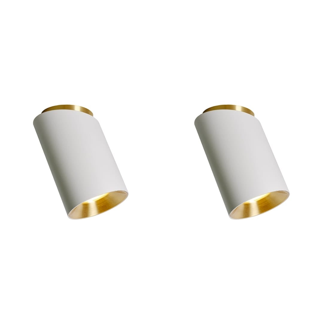 Produktbillede af Tobo C85 Diag Loftlampe Hvid 2 pak DCW Editions i premium kvalitet