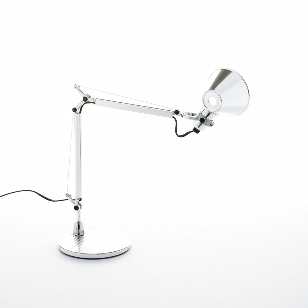 Produktbillede af Tolomeo Micro Bordlampe Poleret Aluminium Artemide i premium kvalitet