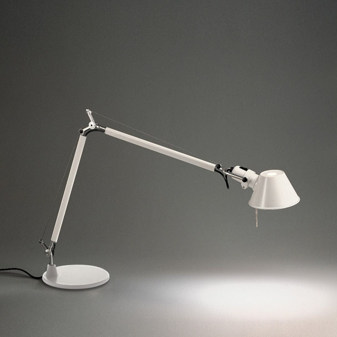 Produktbillede af Tolomeo Mini Bordlampe Hvid Artemide i premium kvalitet