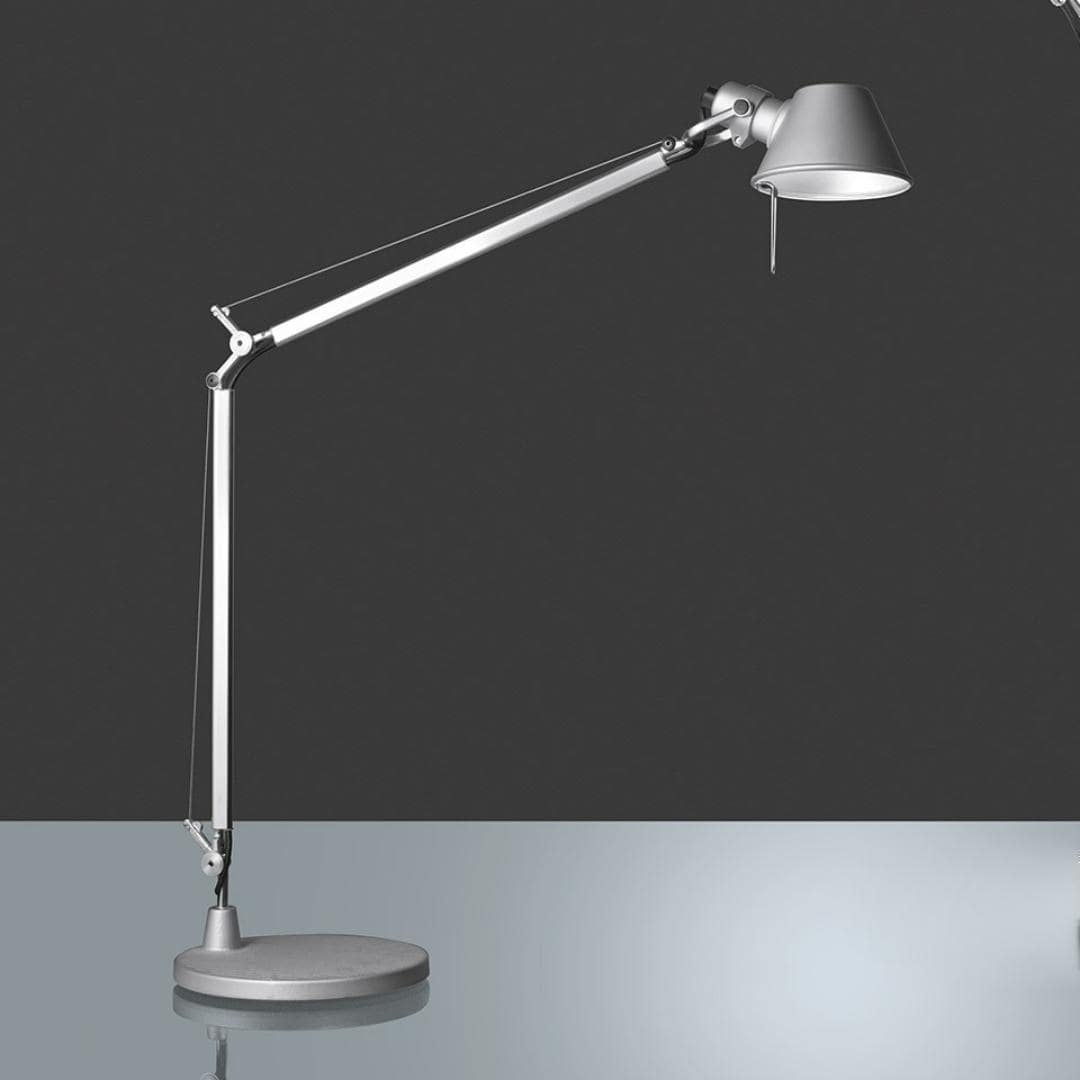 Produktbillede af Tolomeo Midi LED Bordlampe Alu Artemide i premium kvalitet