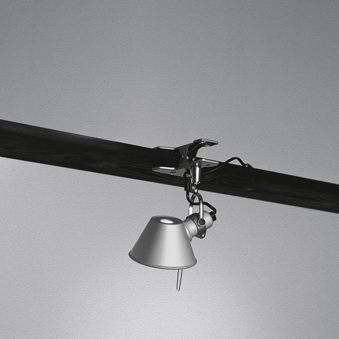 Produktbillede af Tolomeo Pinza Micro Klemspot Alu Artemide i premium kvalitet