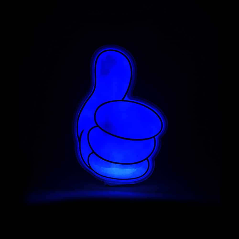 Produktbillede af Køb Thumbs up selvlysende glow stick på tilbud