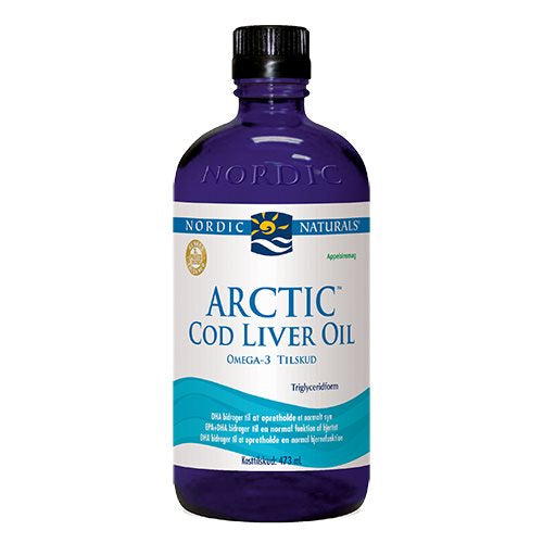 Produktbillede af Arctic Cod Liver Oil m. appelsin 473 ml. på tilbud