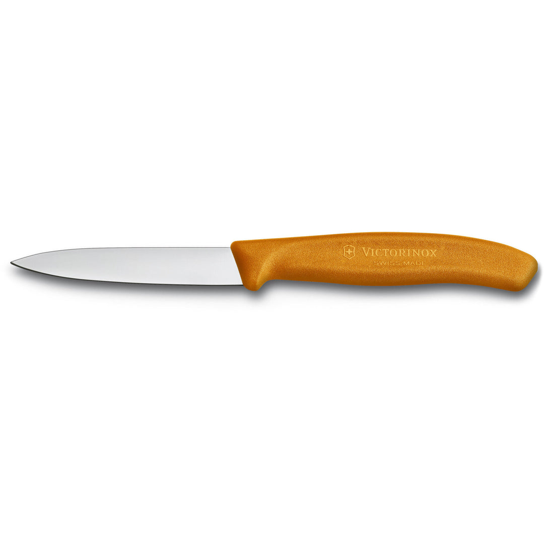 Victorinox Victorinox Urtekniv med fibrox-skaft 8cm., orange ❤ vinkelbillede (Skalknive)